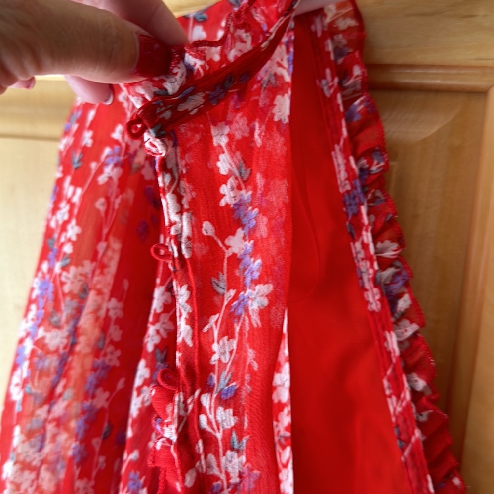 VICI Shake It Up Floral Ruffle Dress - Picture 11 of 13